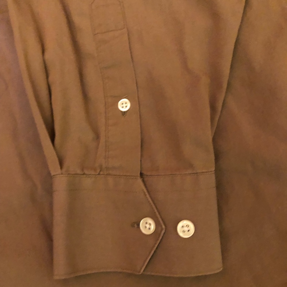 Christian Dior Brown Button Down Shirt - Picture 4 of 6
